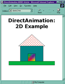 Figure 4: Building with 2D Primitives